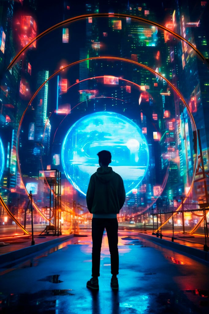 door leading magical world