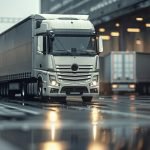 transport logistics concept